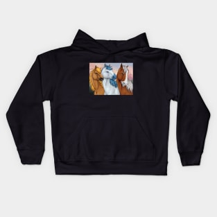 Guardian Horses Kids Hoodie